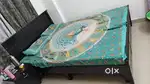 Queen size bed with mattress