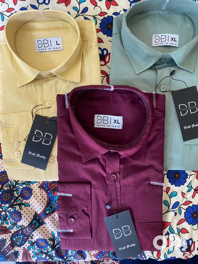 Pure cotton shirts avaibale direct from factory
