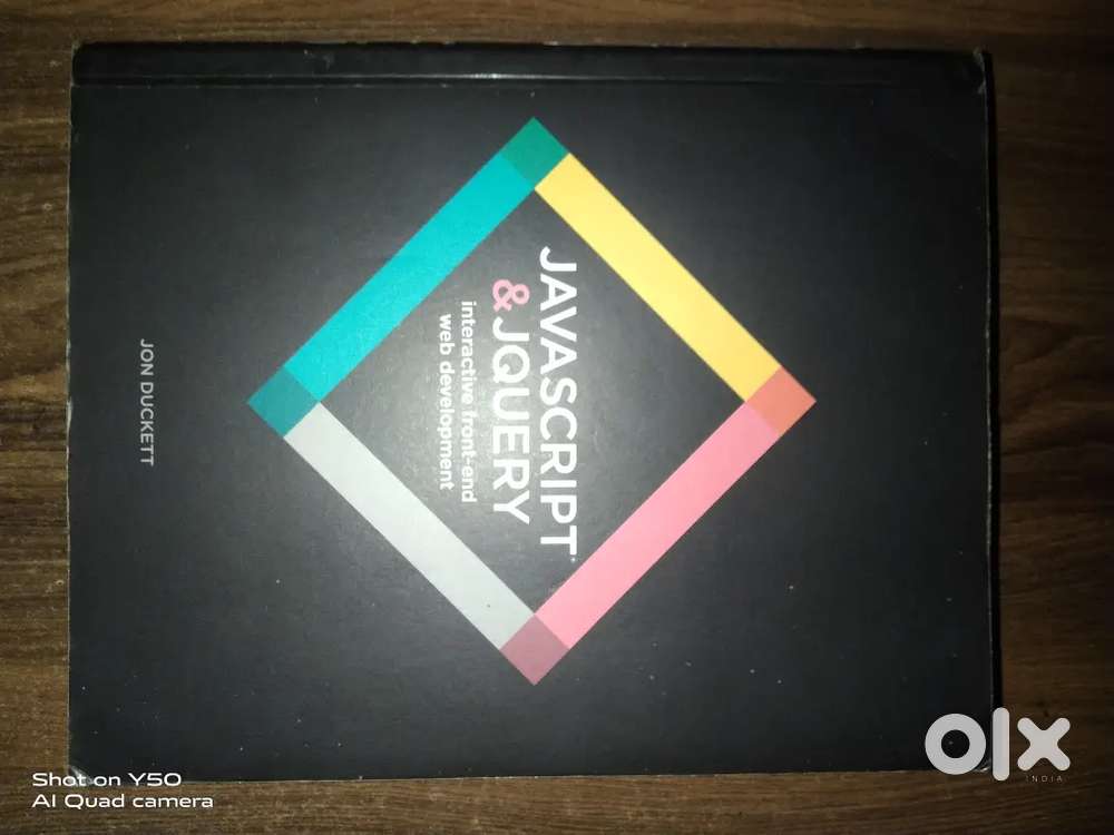 “JavaScript & jQuery Book by Jon Duckett – Excellent Condition