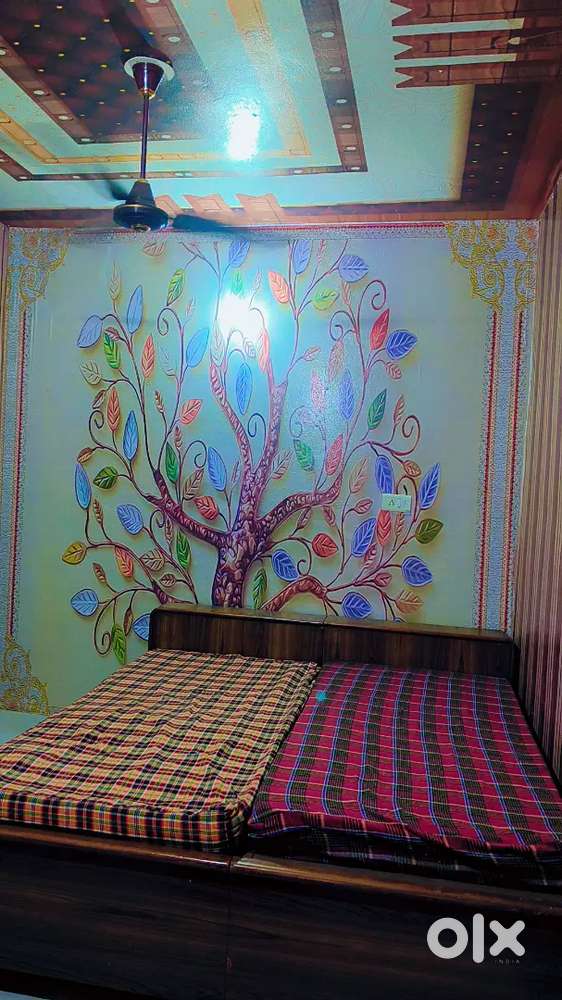 1 bhk on ground floor  , 2 bhk , and 1 & 2 room set also available .