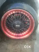 BBS  aloyes  with tyre