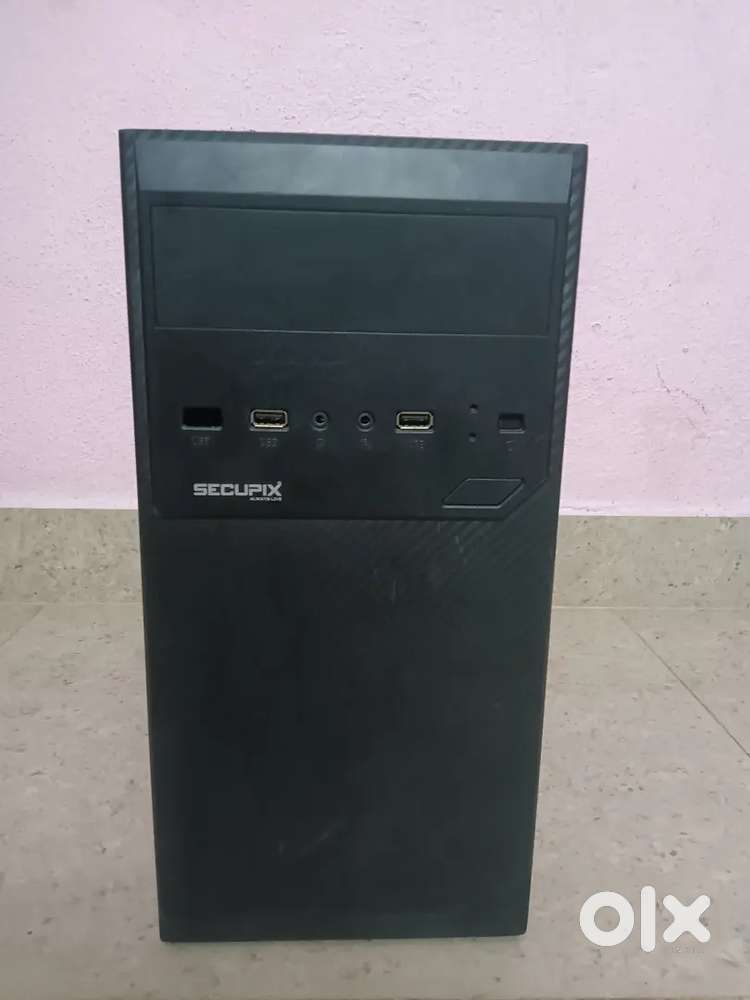 Cpu computer desktop pc  moniter system printer RAMS hard disk ssd