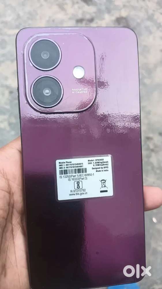 6 GB 128 Ram 6 mahine Purana