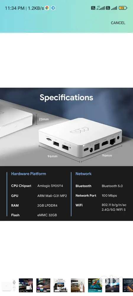 4K ANDROID TV BOX 5.1 DOLBY ATMOS SUPPORT
