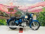 ROYAL ENFIELD CLASSIC 350CC DISC BRAKE BS3 BLUE COLOUR MODEL 2016