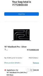 MacBook M4 Max 128GB Ram 8 TB SSD 16 inch