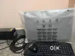 HP MONITOR WITH KEYBOARD, MOUSE AND UPS