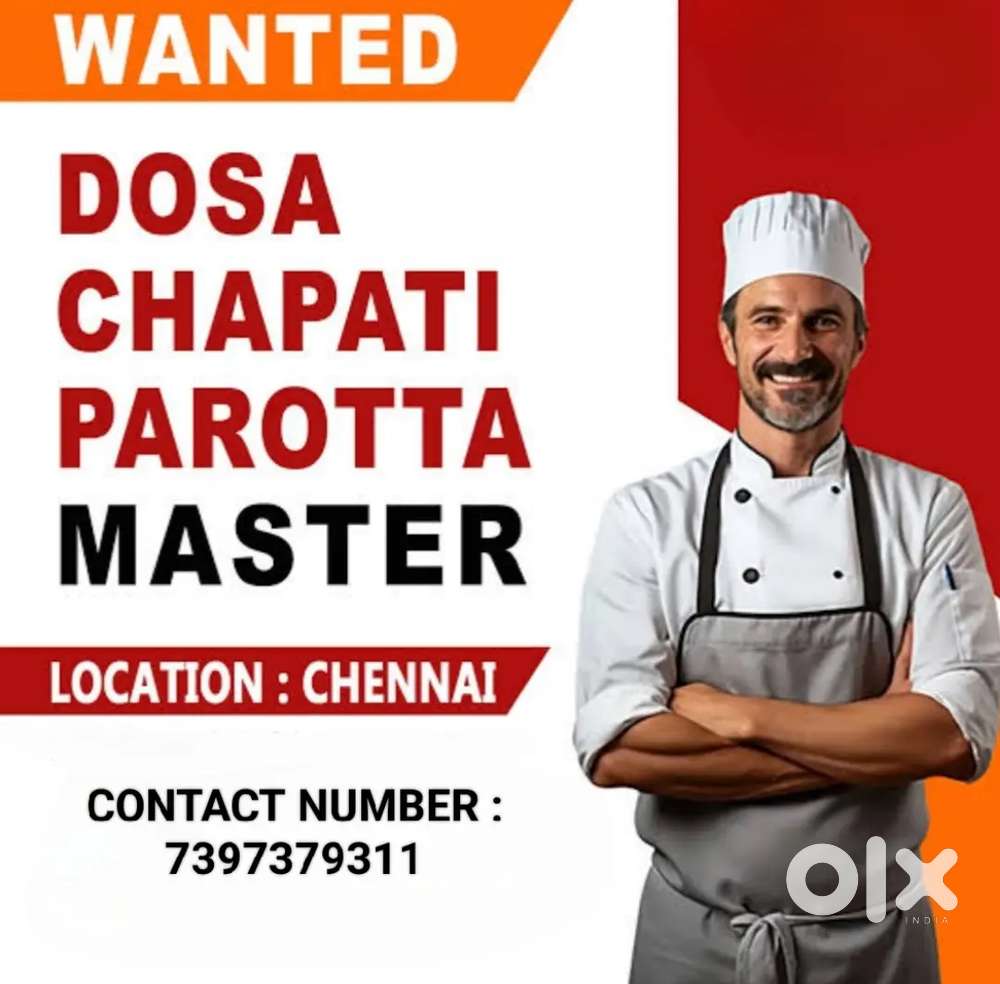 KITCHE AND BAROTA MASTERS NEEDED