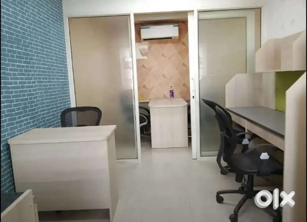 1 cabin 4/5 workststions office space in vaishali