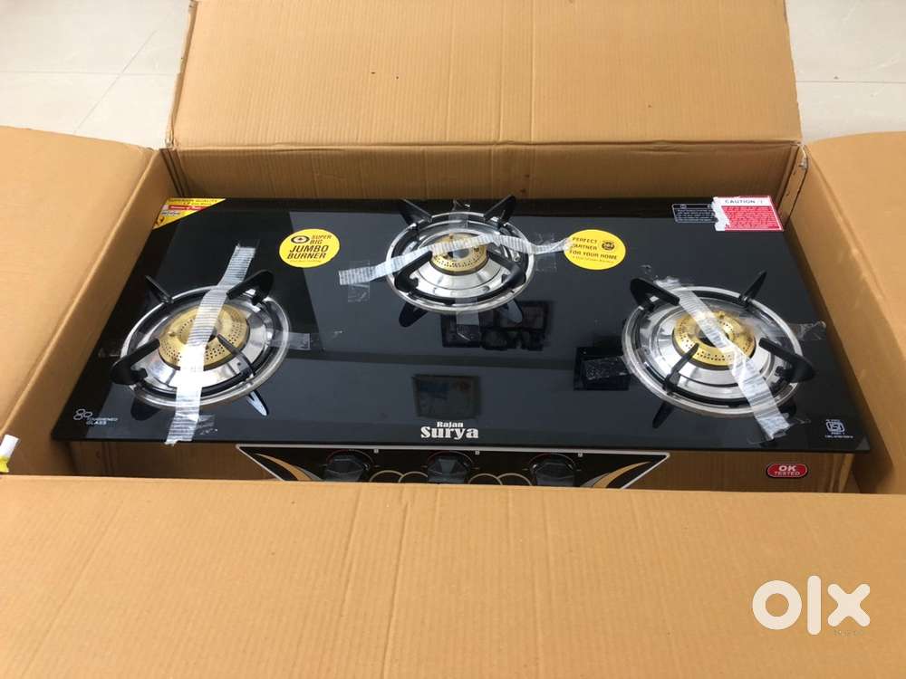 SURYA maxima Three Burner Cook Top