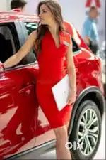Showroom hostess