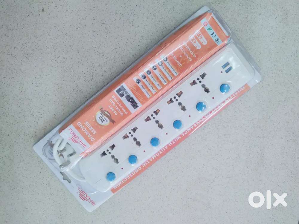 Power Extension Box/ Universal Socket / 5 Port / 2 USB Port / 5meter