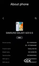 Galaxy A23 5g