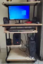 Lenovo I5 Computer satup with 4 speaker home theatre in good condition