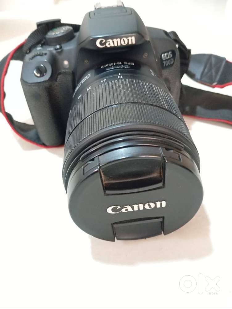 Canon EOS 700D with 18mm - 135mm nano USM lens with Sun filter