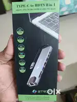 8 in 1 USB Hub with ethernet port