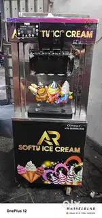 Softy ice cream machine