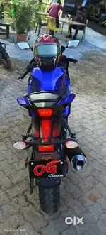 Yamaha R15 v4 blue colour
