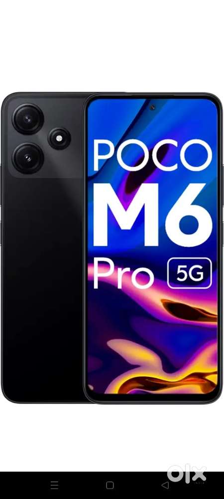 M6 Pro 5G (Power Black, 128 GB) (6 GB RAM)
