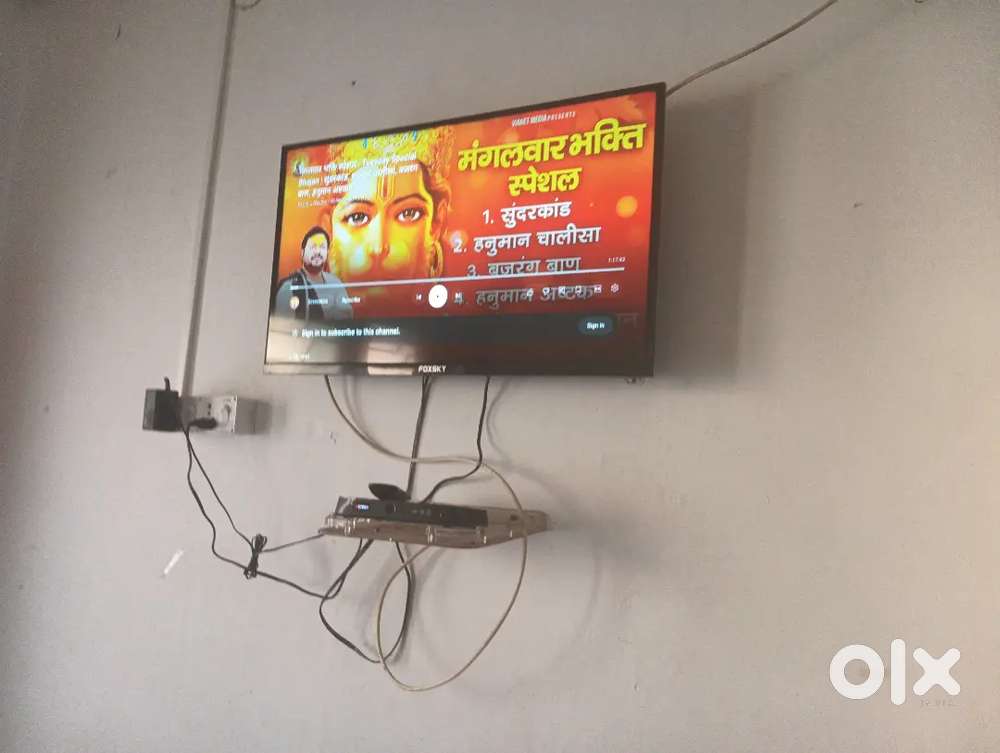 A fox sky tv for sale under 9000 with best quality buyed in 2025 may