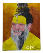 Premanand Maharaj painting made by small child