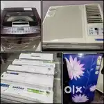 1 YEAR WARRANTY_SPLIT WINDOW AC_FREE DELIVERY_FRIDGE W. M AC LESS USED