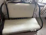 Steel sofa 3 seater