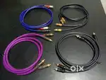 Canare Monster Monitor Audio Uk USA Brand Audiophile RCA Cables