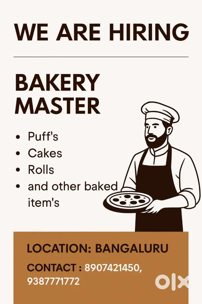 Bakery chef