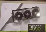 2and hand graphic card MSI GeForce RTX 4090 GAMING X TRIO 24GB GDDR6X.