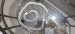 Stainless steel daimond chain and bercelet