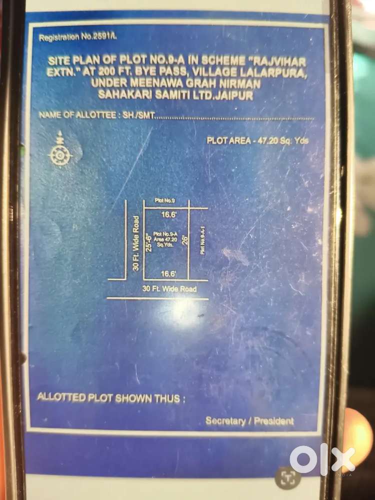 Urgent sale corner plot