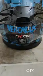 Axor Apex Venomous ISI ECE DOT Certified Full Face Dual Visor Helmet