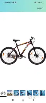 Hero cycle new like only 1 year old disk brake fat tyre suspension