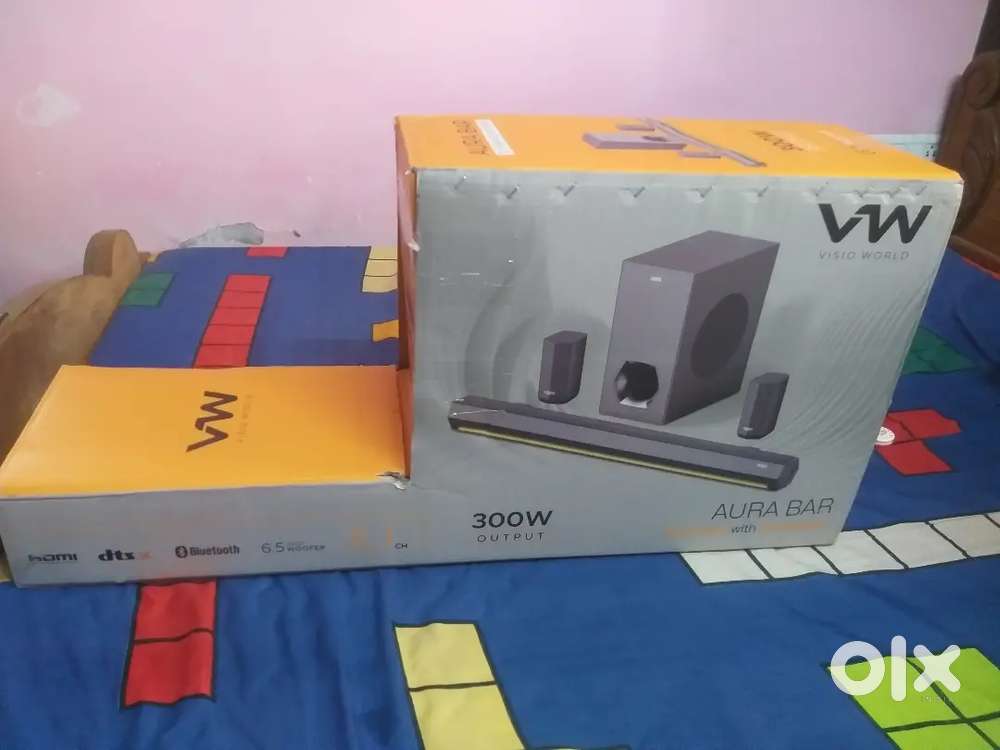 VM AUR 300 wats  5.1 HOME THEATER 5 DAYS OLD
