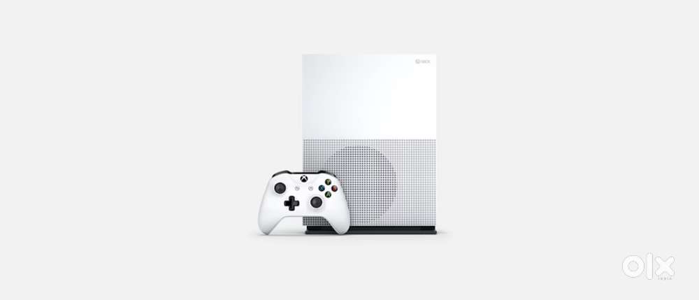 Xbox One S 1 TB console With 2 Xbox One X controllers.