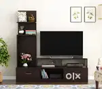 wooden tv unit on rent