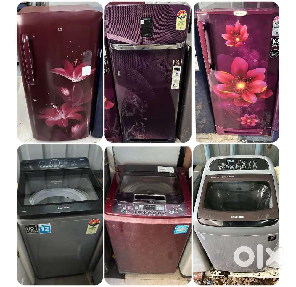 REFRIGERATORS And WASHING MACHINES ON RENT & SELL