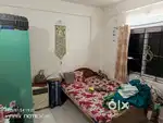 Wooden King size bed with mattress