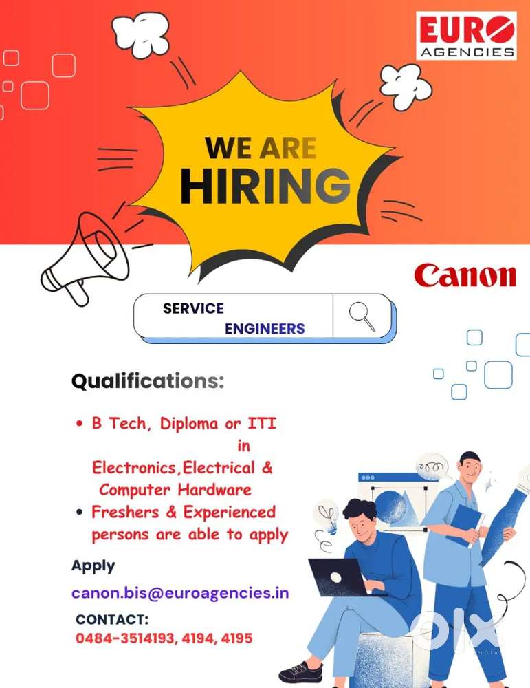 Copier service engineer