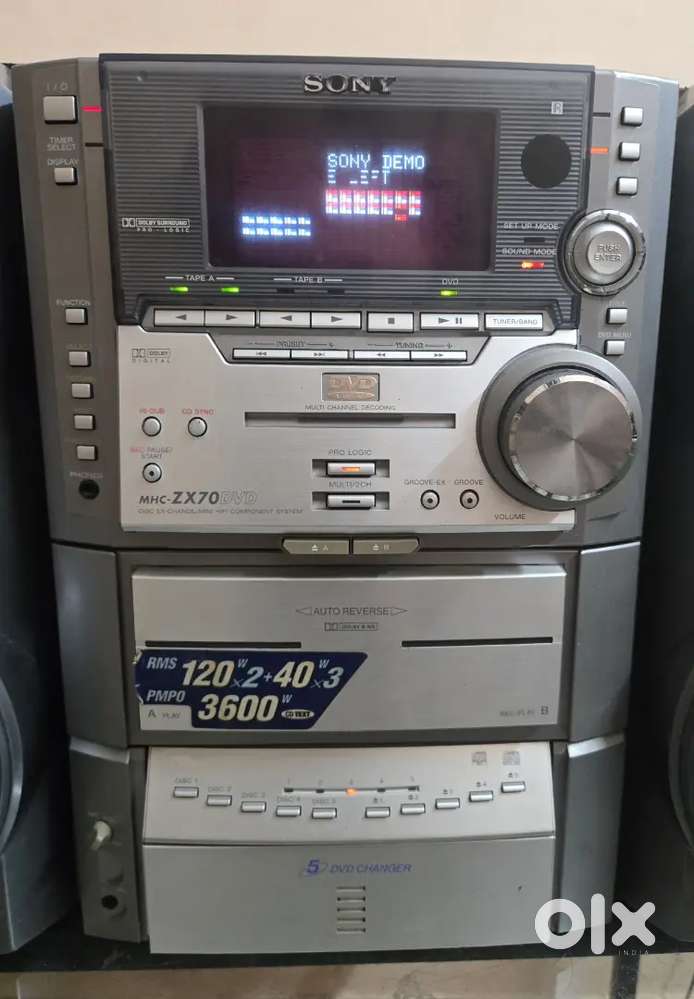 Sony Dual Woofer speakers vx-88