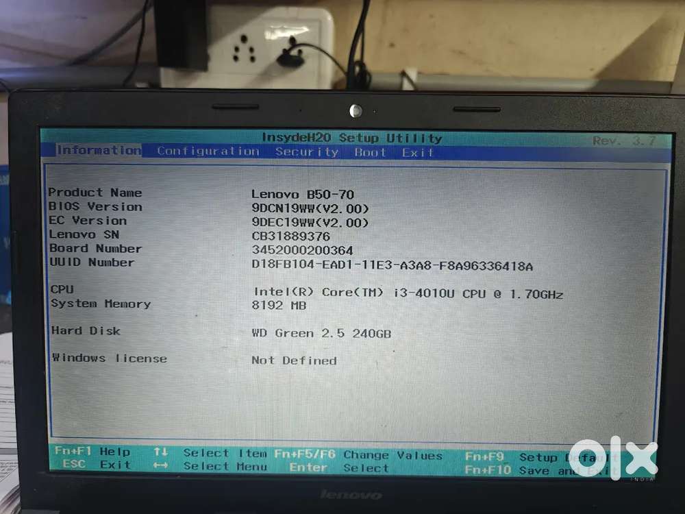 Lenovo IdeaPad B5070