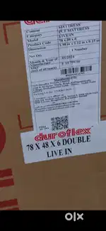 Mattress -Double (Duroflex)