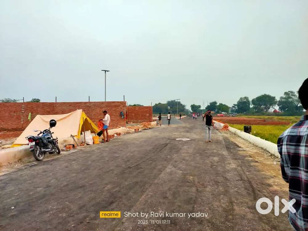 लखनऊ चारबाग से मात्र 15 मिनट की दूरी पर प्लॉट खरीदे किसान पथ पर