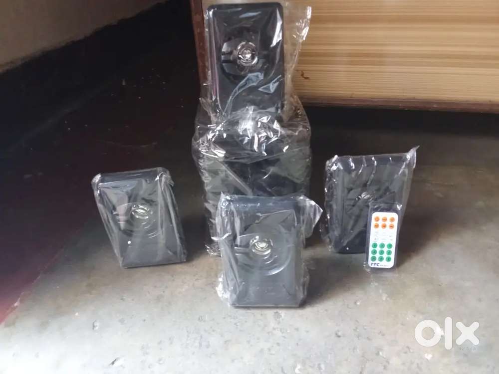 home theatre 4.1 bilkul new unused piece