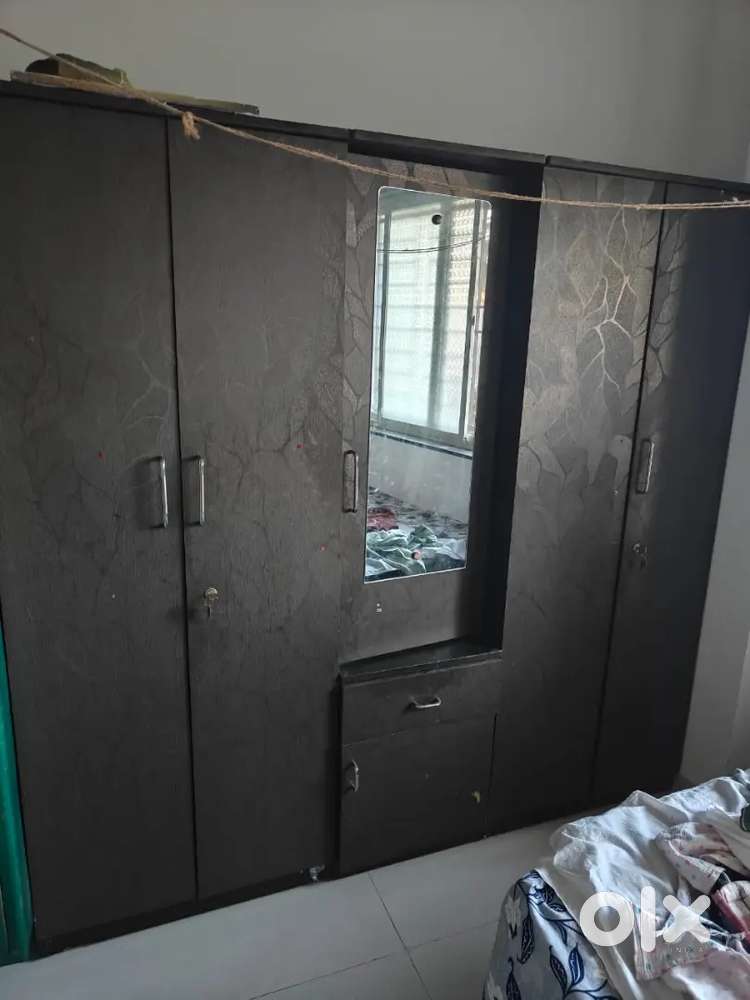 Cupboard with dressing table