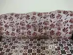 Sagwan (teak wood)Solid build strong sofa  for long term use3+1+1