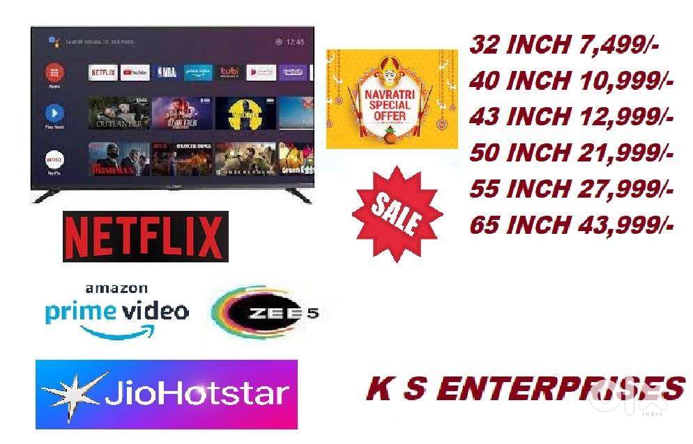 32 INCH SMART LED TV @ 7,499 /-