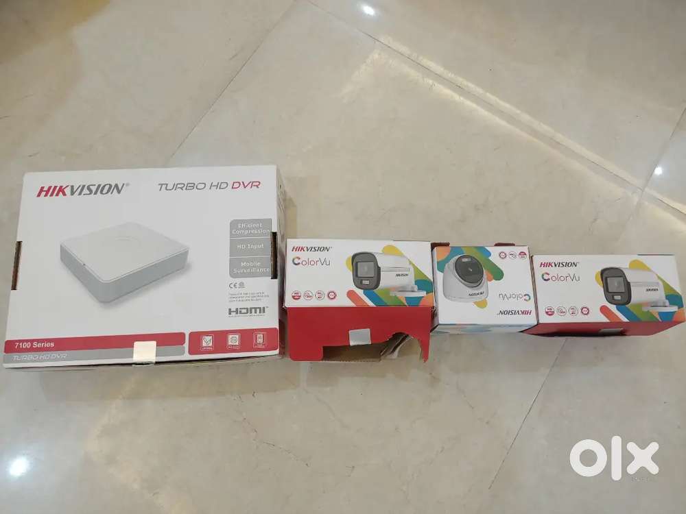Hikvision Full HD High quality colourful Camera 3 Quantity