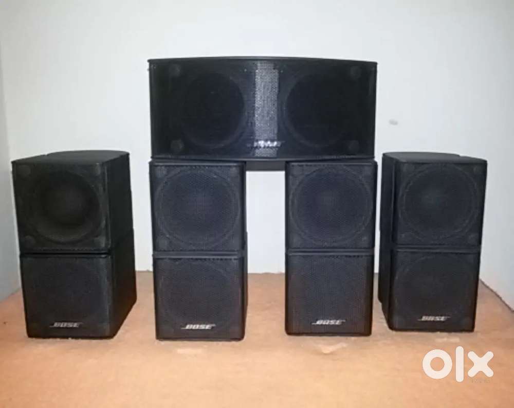 Bose jewel cube speakers set of 5